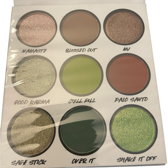 SEALED BH Cosmetics Let That Sh*t Go 9 Color Eye Shadow Palette - Earthy Shades - Picture 1 of 5